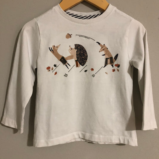 Tommy Bahama Animals Playing Football Shirt, 24M (Pre-Loved)