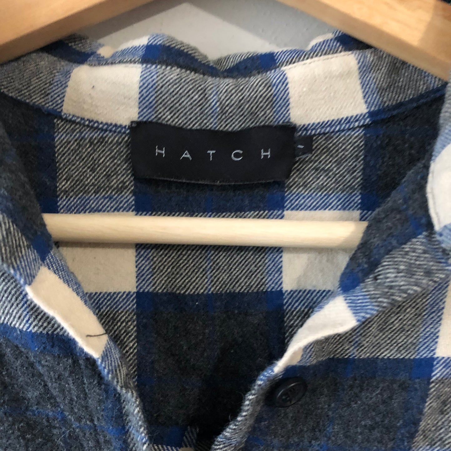 Hatch Maternity Flannel Button Down Shirt, Size 1 (Pre-Loved)