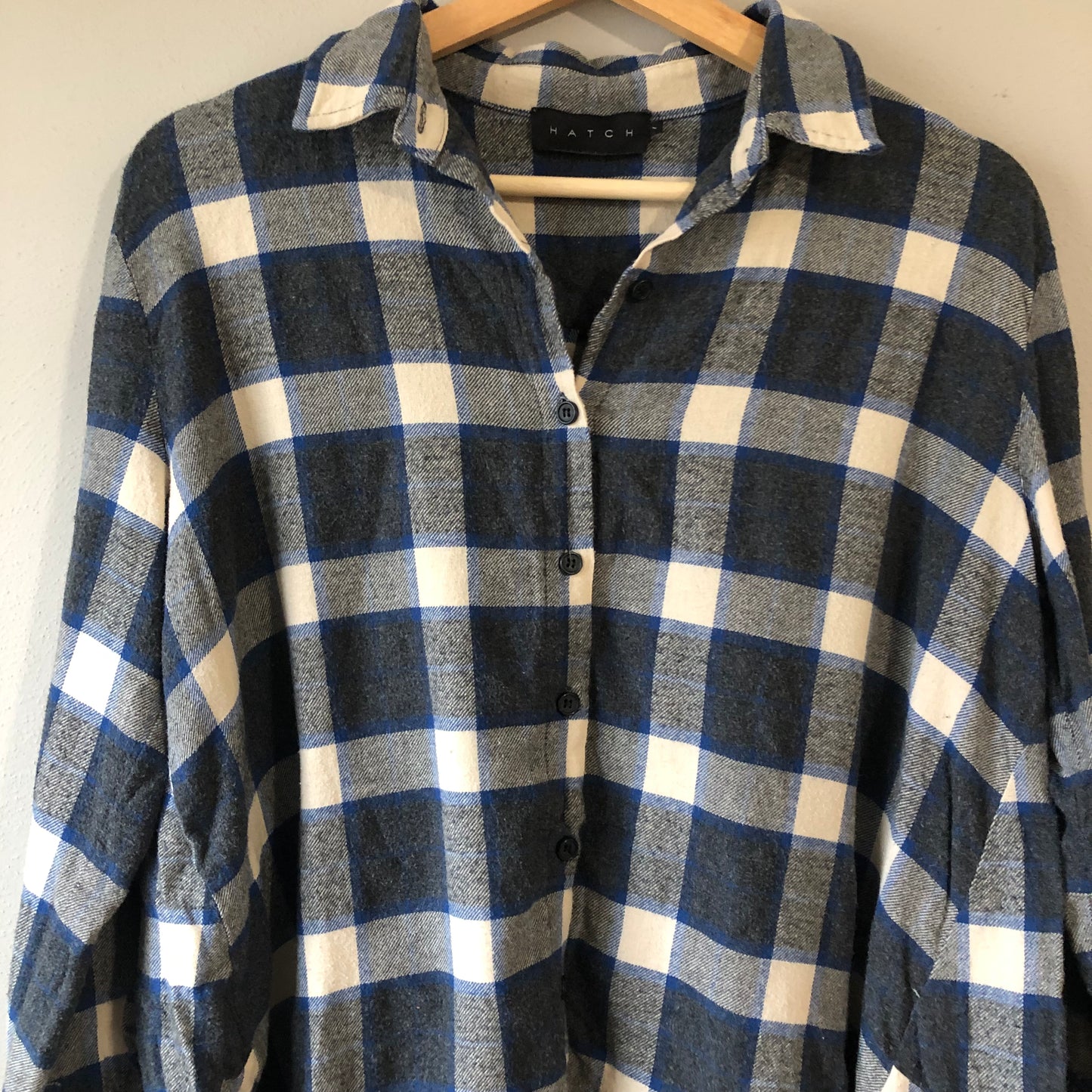 Hatch Maternity Flannel Button Down Shirt, Size 1 (Pre-Loved)