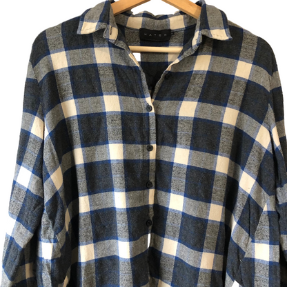 Hatch Maternity Flannel Button Down Shirt, Size 1 (Pre-Loved)