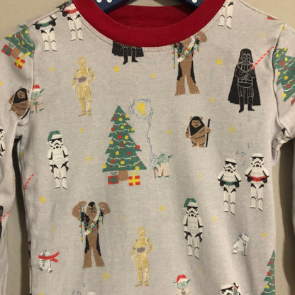 Pottery Barn Kids Star Wars Christmas Pajamas, 4T (Pre-Loved)