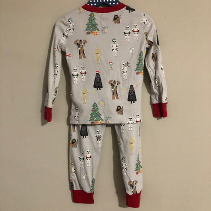 Pottery Barn Kids Star Wars Christmas Pajamas, 4T (Pre-Loved)