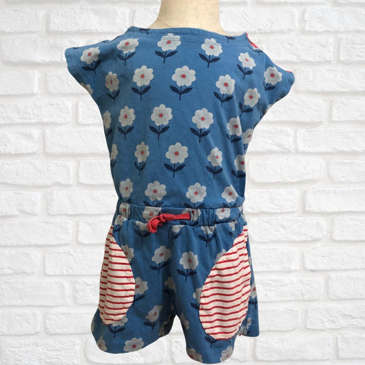 Mini Boden Floral Romper 3-4Y (Pre-Loved)