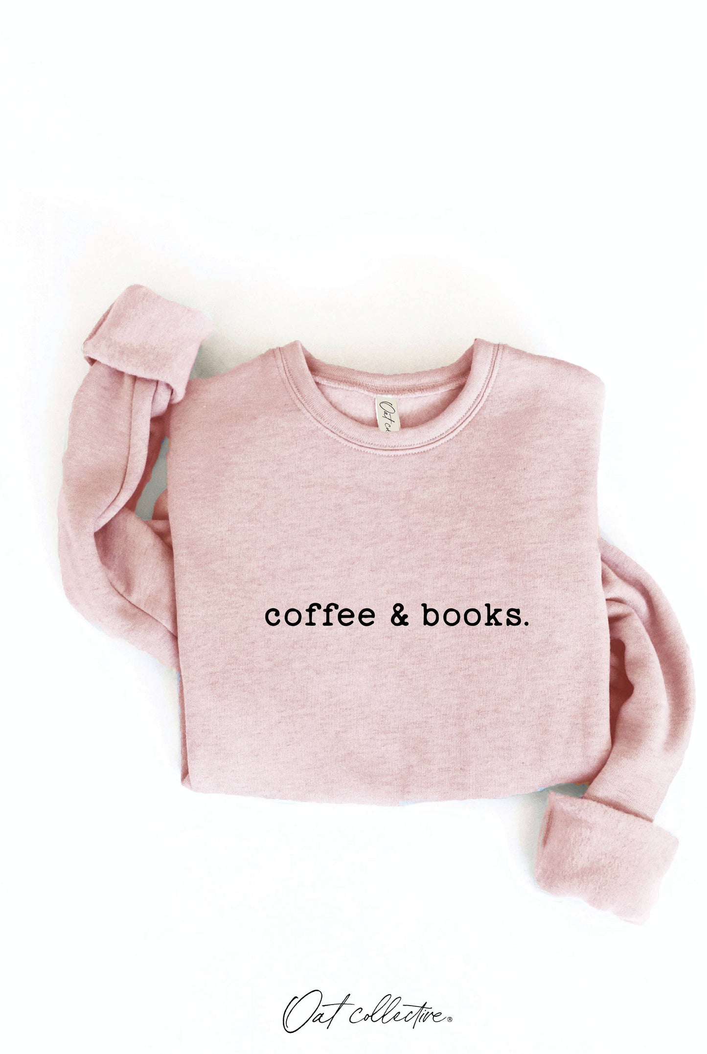 Coffee & Books Crewneck Sweatshirt