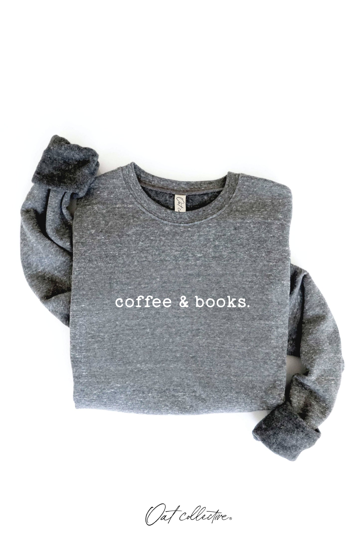 Coffee & Books Crewneck Sweatshirt