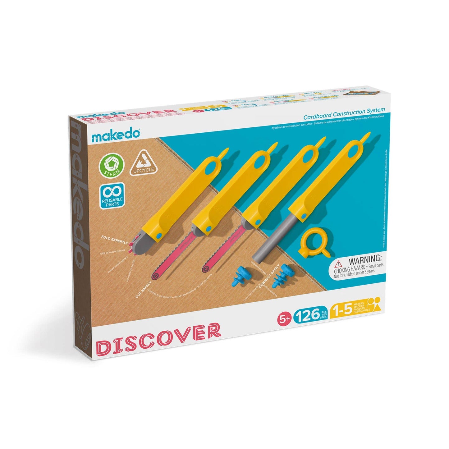 DISCOVER | Makedo Cardboard Construction Kit