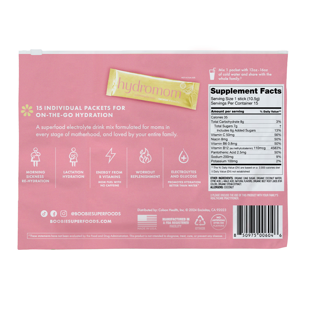 Hydromom |Superfood Electrolyte Drink Mix