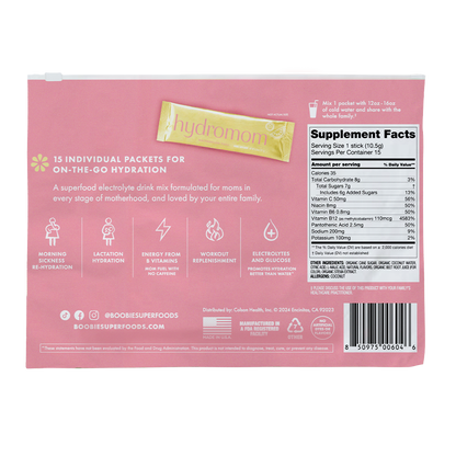 Hydromom |Superfood Electrolyte Drink Mix