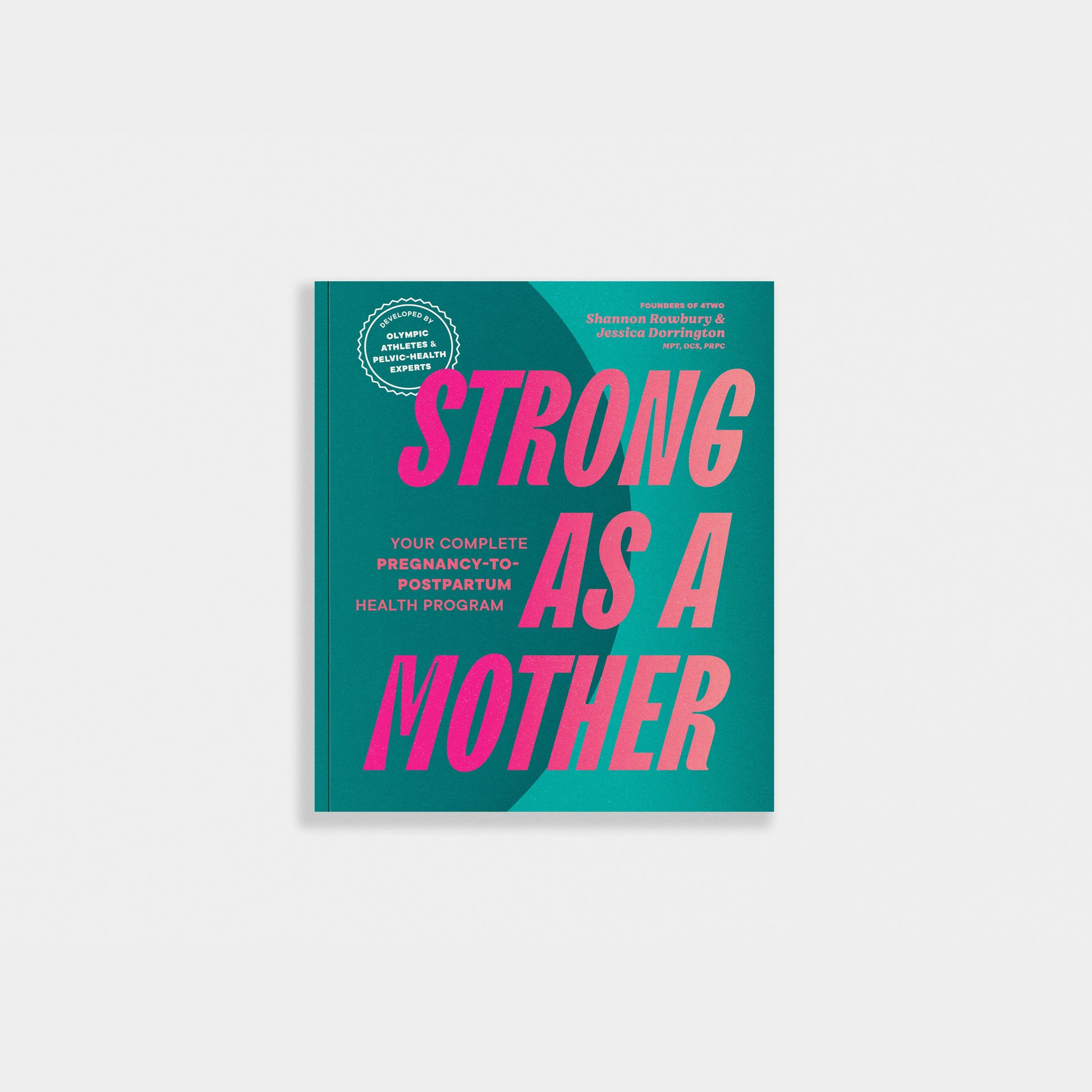Book cover of 'Strong as a Mother' on a white background