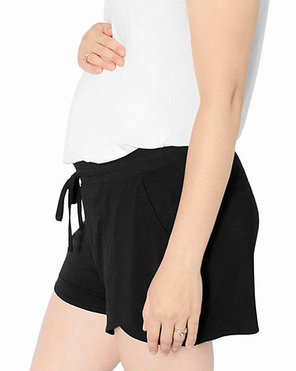 Bamboo Maternity & Postpartum Lounge Shorts
