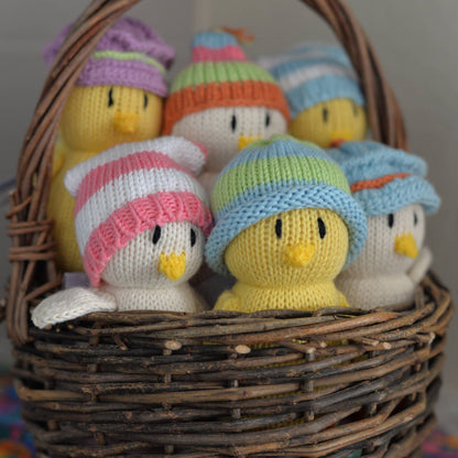 Baby Chick in Pastel Hat