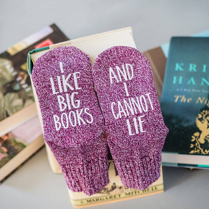 Socks | "I Like Big Books...And I Cannot Lie"