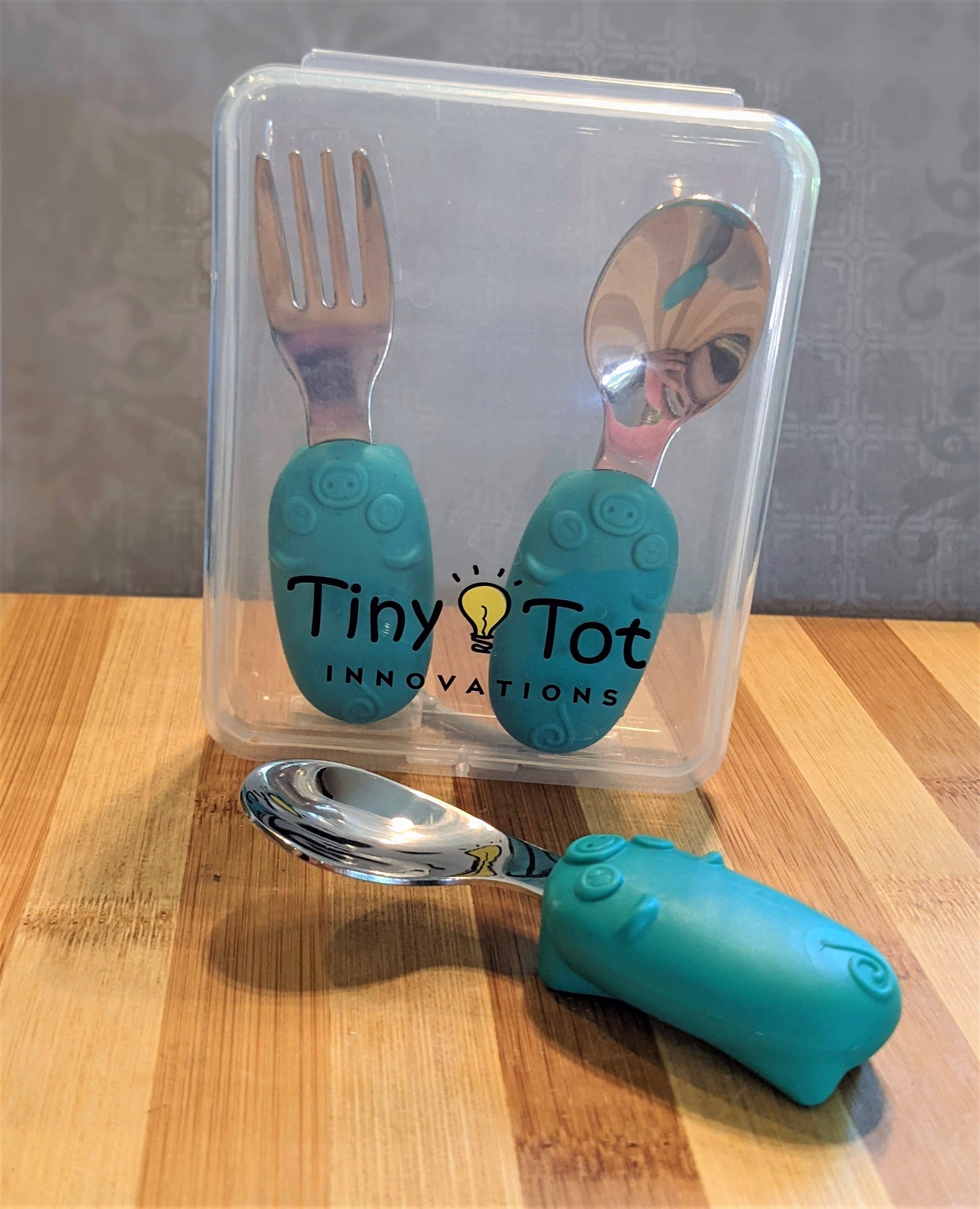 Little Piggy Kids' Travel Utensils