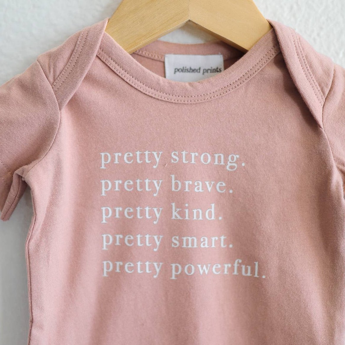 Pretty Brave Baby Bodysuit