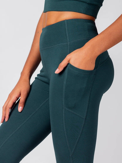 PlantTec™ Crop/Petite Leggings | Monstera or Black