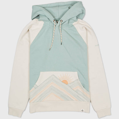 Organic Hoodie Sweatshirt | Unisex | Rainbow Mountains