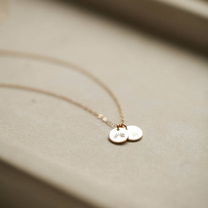Tiny Vibes Necklace - Heart or Rainbow