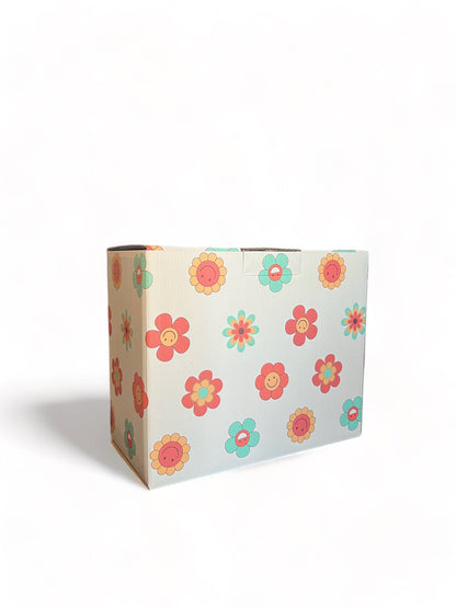 Medium Shipping/Gift Box | Retro Floral