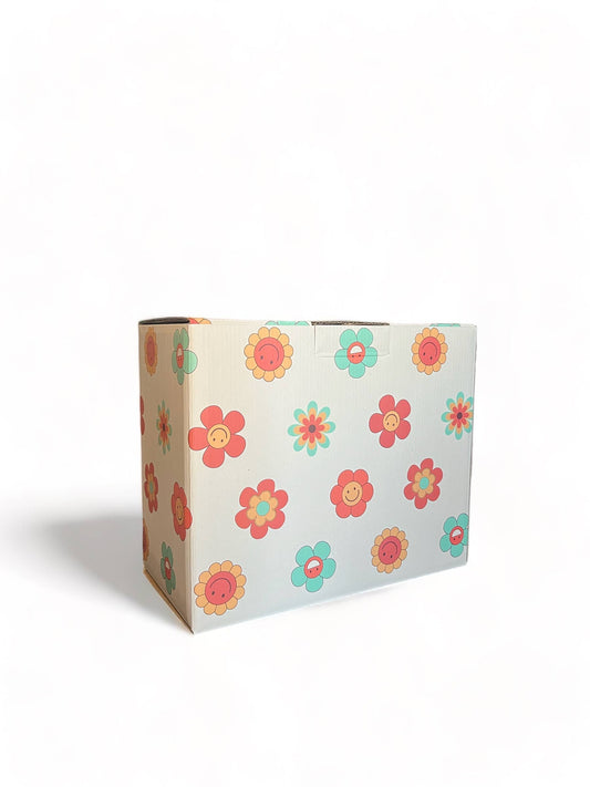 Medium Shipping/Gift Box | Retro Floral