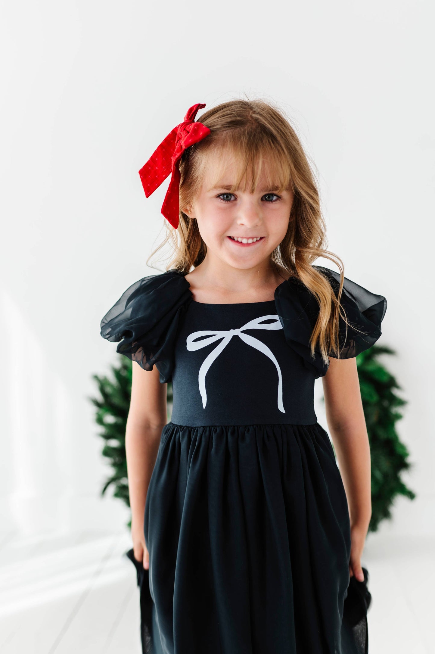 Black | Bow Party Dress