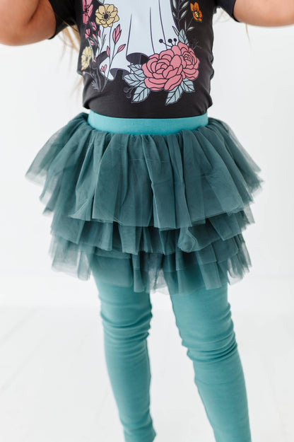 Jade Tutu & Plush Leggings