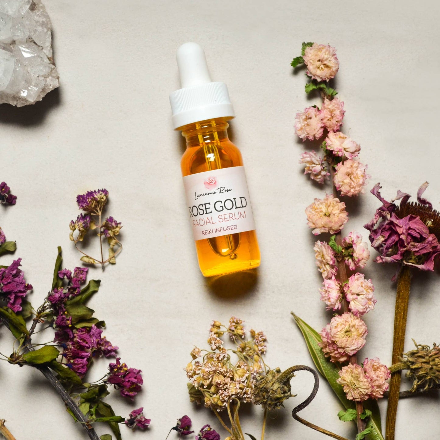 Luminous Rose - Rose Gold Face Serum