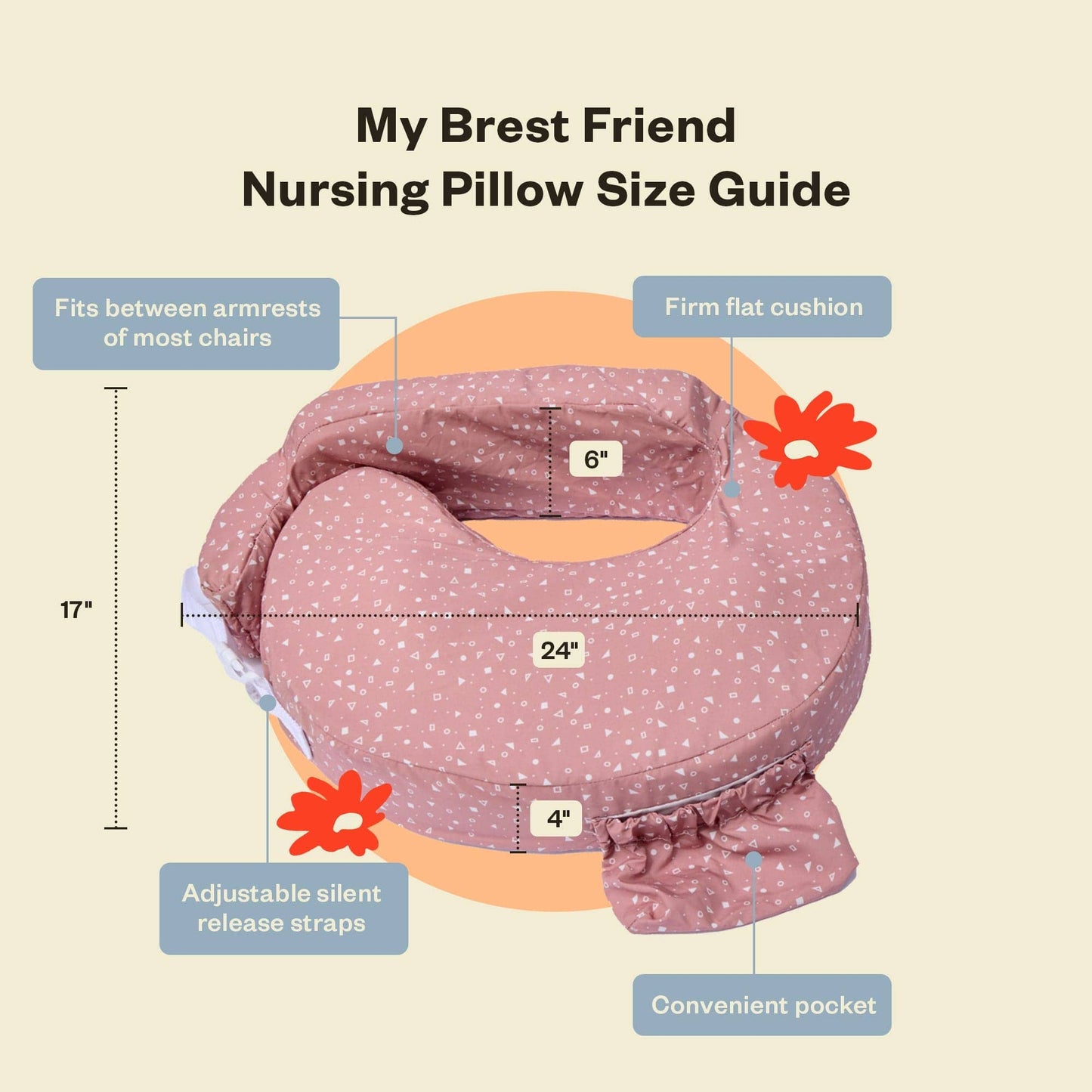 My Brest Friend Original Nursing Pillow