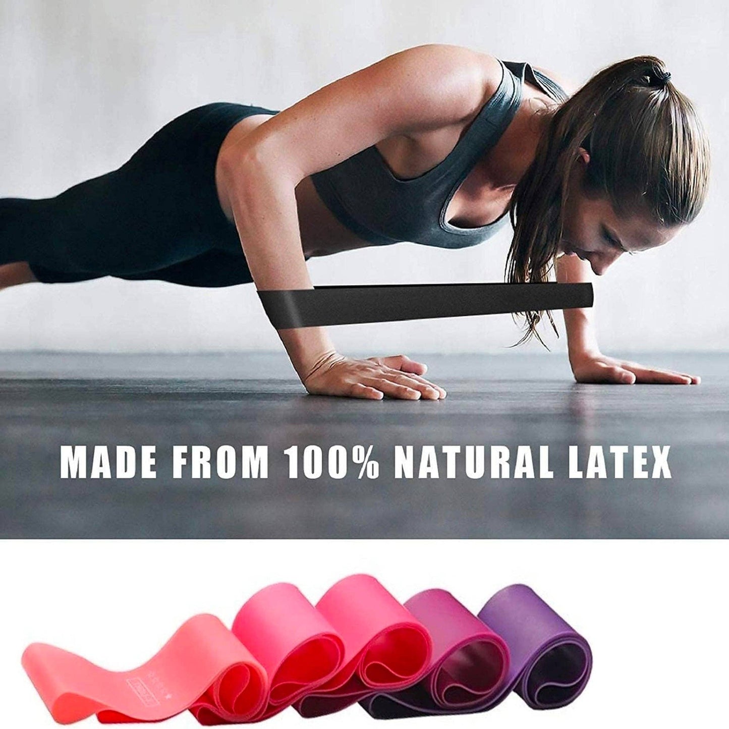 Resistance Bands | Pink & Purple