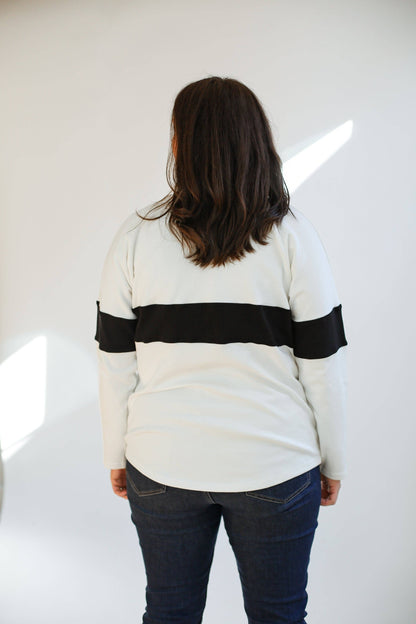 Dual Zip BFF Breastfeeding Long Sleeve | Lightweight Sweatshirt