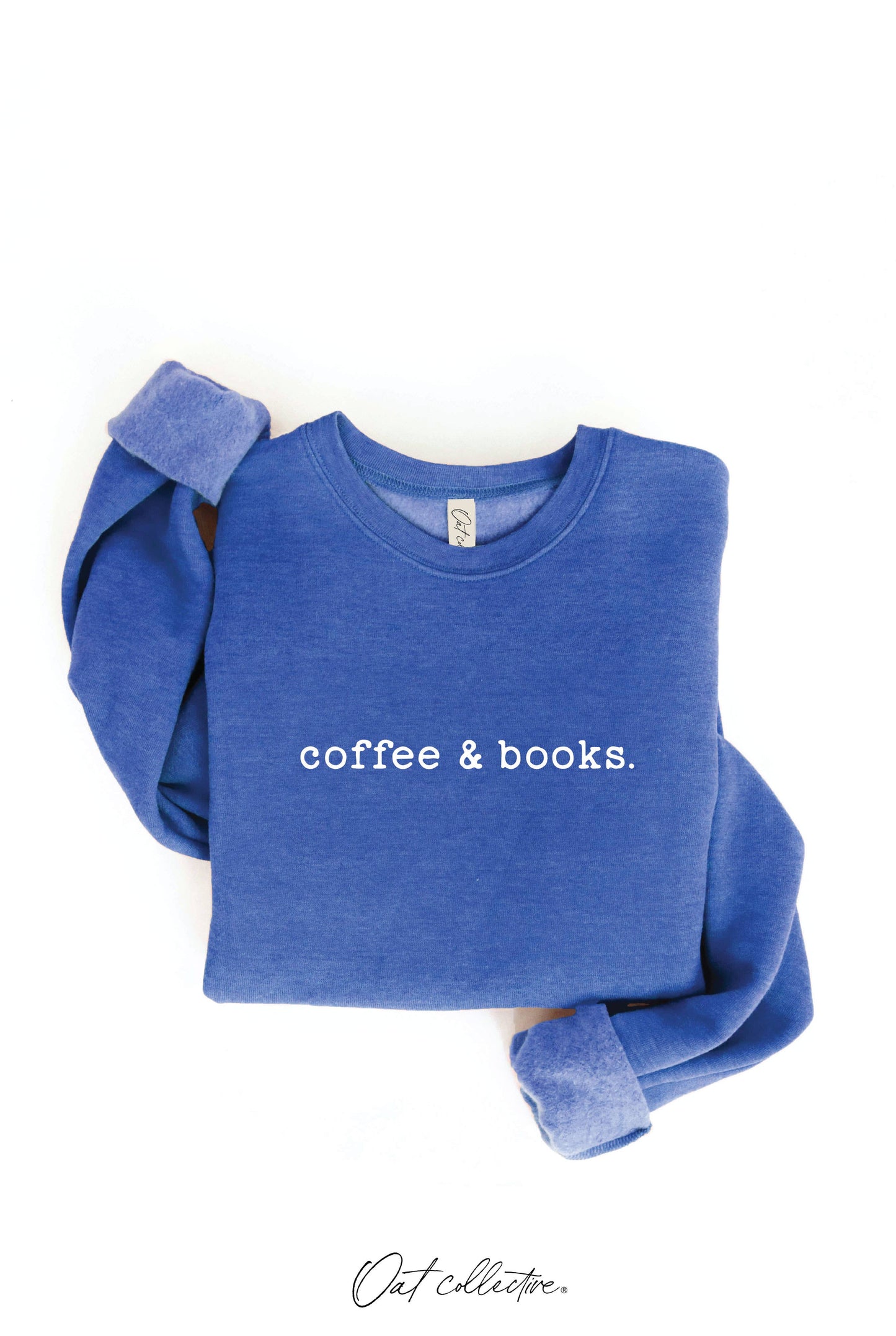 Coffee & Books Crewneck Sweatshirt