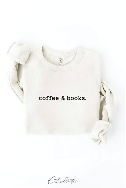 Coffee & Books Crewneck Sweatshirt