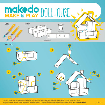 DISCOVER | Makedo Cardboard Construction Kit