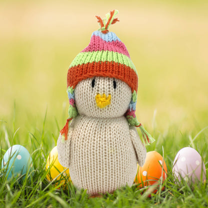 Baby Chick in Pastel Hat